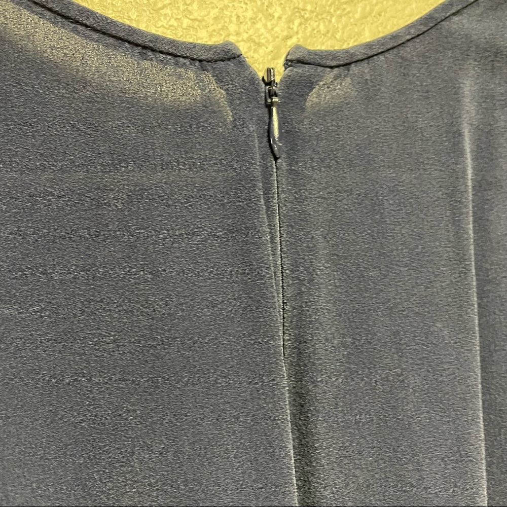 Michael Kors Collection 100% silk navy dress - Picture 4 of 11